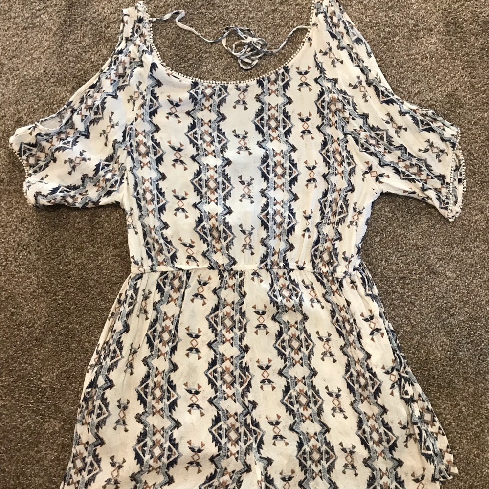 Women’s Geometric Print Romper